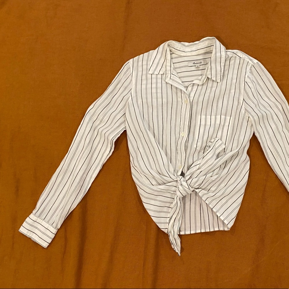 Women’s Madewell striped button down
